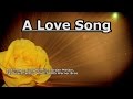 A Love Song - Stellar Kart - Lyrics