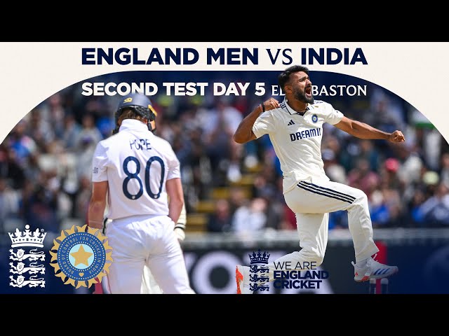Deep Takes SIX As India Win At Edgabaston! | Highlights – England v India Day 5 | Rothesay Test 2025
