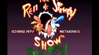 The Ren &amp; Stimpy Show: Buckaroo$! (SNES) - Longplay