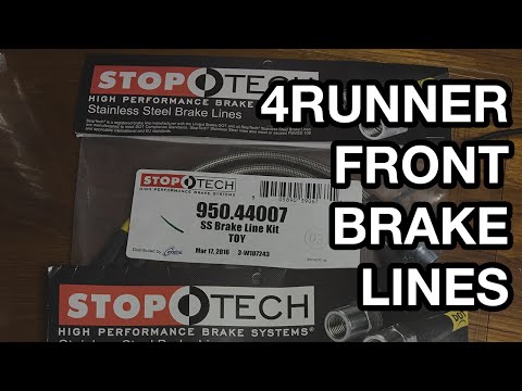 Toyota 4Runner Front Brake Line Replacement