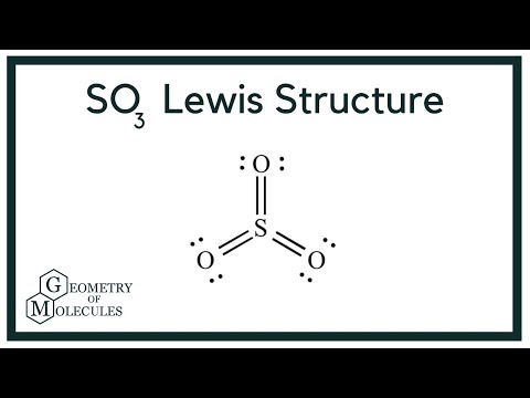 SO3 Lewis Structure (Sulfur Trioxide)