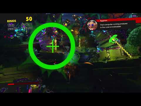 Sonic Forces (PS4): Episode Shadow - Stage 2 - Eggman's Facility (Mystic Jungle) - S-Rank