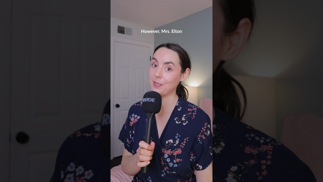 How not to be Mrs Elton from Emma | 19th century etiquette #janeausten #classicbooks