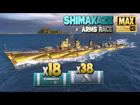 Destroyer Shimakaze: "Would be crazy if we win this" - World of Warships
