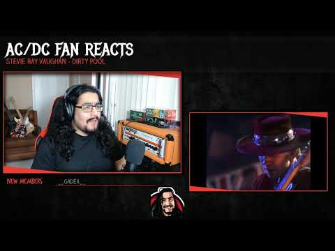 AC/DC Fan Reacts To  STEVIE RAY VAUGHAN - DIRTY POOL