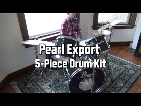 Pearl Export series 80s - 90s Black image 8