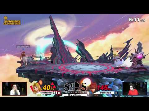 [SOS:U] - Mystearica (Zelda) vs Darkshad (Shulk, Wolf) - Grand Finals