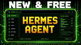 NEW Hermes Agent OS is INSANE! 🤯