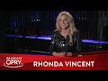 Behind the Scenes of Rhonda Vincent's Opry Member Induction | Grand Ole Opry