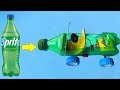 How To Make A Movable Car Using Sprite Plastic Bottle DIY At Home