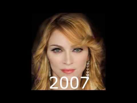 Madonna Face Morph (1982 - 2014)