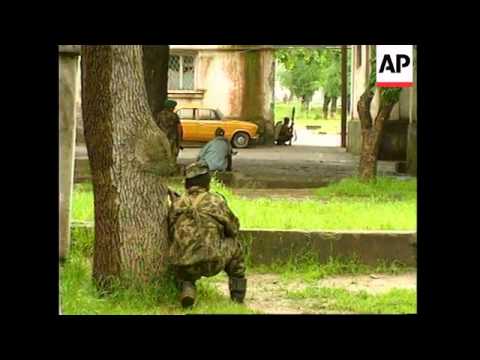 Tajikistan-Clashes between troops and rebels