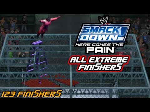 WWE Smackdown Here Comes The Pain Finishers (123 Finishers)