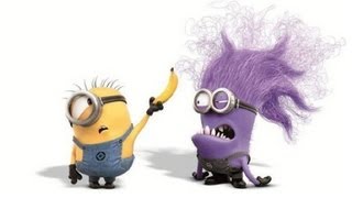 Evil Minion Wants Banana - DESPICABLE ME 2 - Steve