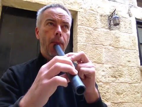 DIY flutes from cane and pvc