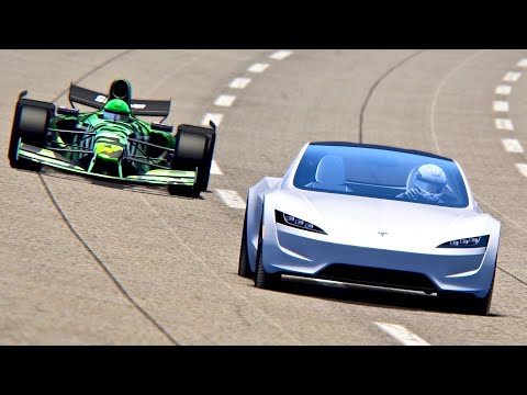2021 Formula Rapide vs Tesla Roadster - Nardo Speed Ring