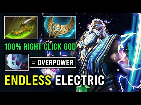 100% Endless Electrictrify Zeus Revenant + Swift Blink Right Click NEW Carry Overpower Dota 2