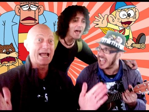 Che Paura mi fa & Carletto e i Mostri (con MAURO GOLDSAND - Ukulele Cartoon Cover)