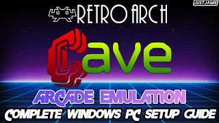 Setting up Cave Arcade with Retroarch Emulation #retroarch #mame #cave