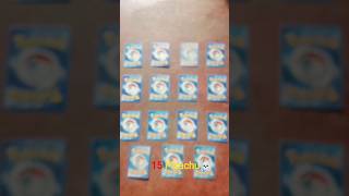 15 Pikachu☠️🗿#pokemonchannel #pokemon #collectiblecards #pokemoncards #viralshorts