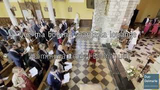 Download lagu Que ma bouche chante ta louange - Nous animons votre cérémonie de mariage à l'église, musique, chant mp3 Download lagu Que ma bouche chante ta louange - Nous animons votre cérémonie de mariage à l'église, musique, chant mp3
