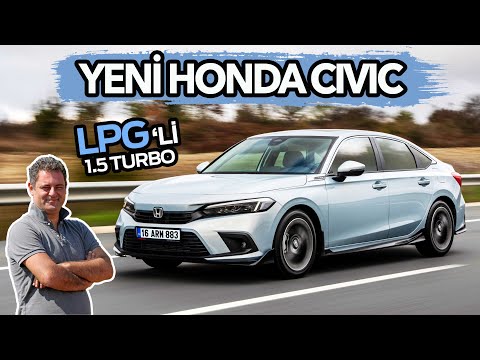 Yeni Honda Civic 1.5 Turbo ECO test sürüşü 2021 | 129 HP'lik LPG'li turbo motor seçeneği