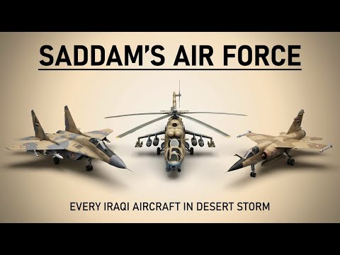 Every Iraqi Aircraft Used in Desert Storm