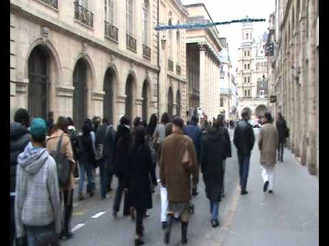marche en soutien aux victimes du foyer Adoma Dijon 17/11/2010