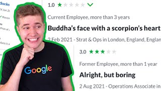 Google Employee REACTS to Glassdoor Reviews