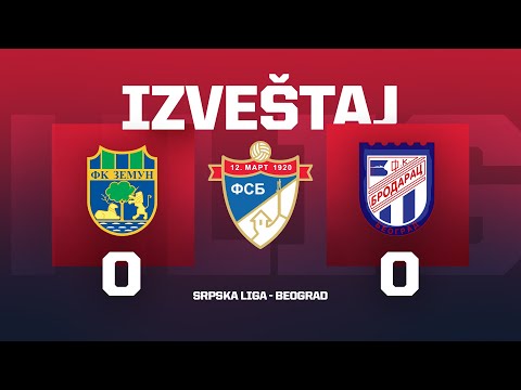 Izveštaj ZEMUN - BRODARAC Srpska Liga Beograd 28. Kolo