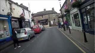 preview picture of video 'Driving Round Barnoldswick town centre October 2012'