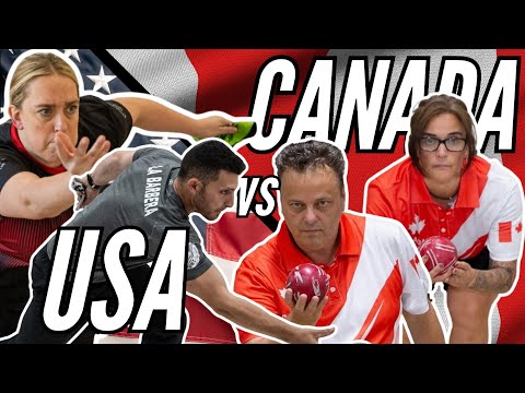 USA vs CAN Mixed Doubles 2024 North American Bocce Championship Series