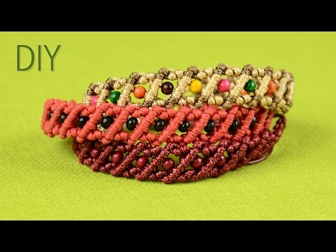 Heart Friendship Bracelet for Valentines Day DIY Tutorial
