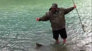 preview picture of video 'Coho Fishing Lillooet Lake Narrows In Pemberton BC'