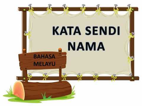 KATA SENDI NAMA -B.MELAYU TAHUN 1