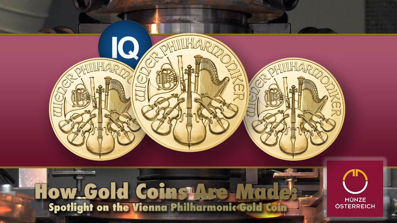 CoinWeek IQ: How Gold Coins Are Made: Spotlight on the Vienna Philharmonic Gold Coin - 4K Video