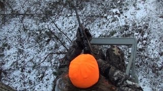 Rifle Buck Season Deer Hunting 2012 - John #1