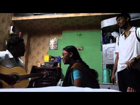 My dad on the guitar. .sis n bro - vocals