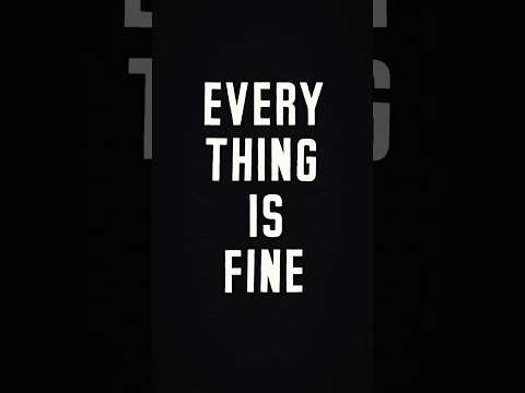 Facin’ the truth.