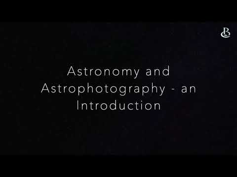 Astronomy and Astrophotography - an Introduction