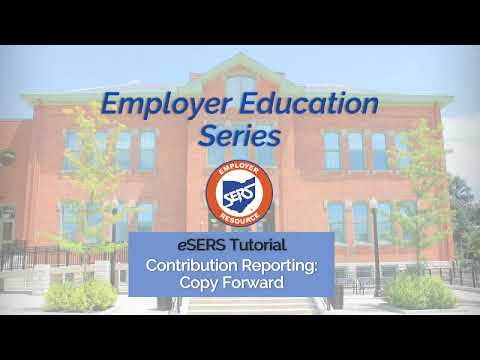 Contribution Reporting Copy Forward