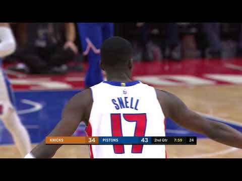 Thon Maker Full Play 11/06/19 New York Knicks vs Detroit Pistons | Smart Highlights