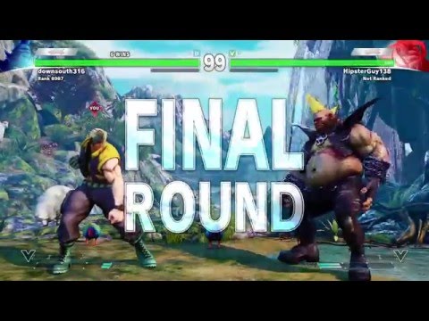 STREET FIGHTER V (3rd BETA) - Online Match - Birdie vs Nash (Me)