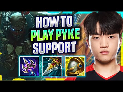 LEARN HOW TO PLAY PYKE SUPPORT LIKE A PRO! - T1 Keria Plays Pyke Support vs Rakan! | Season 2022