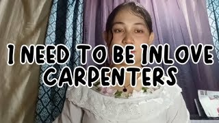 I NEED TO BE INLOVE | CARPENTERS | LOURDPAX COVER