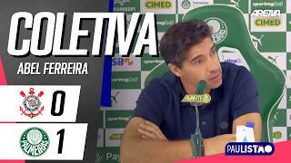 COLETIVA ABEL FERREIRA | AO VIVO | Corinthians x Palmeiras - Paulistão 2026