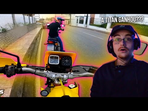 TITAN 150 2 TEMPOS VS AGRALE  *a vovó ganhou?*