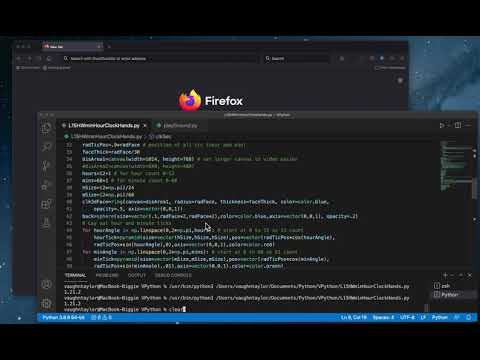Vpythonl15hwclockwithhands