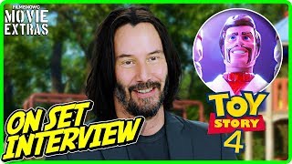 Download lagu TOY STORY 4 | Keanu Reeves 'Duke Caboom' On-studio Interview mp3