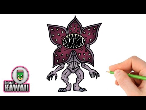 Comment dessiner le Demogorgon facilement | Stranger Things